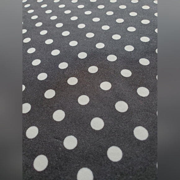 Gitane A-Line Sleeveless Polka Dot Mini Dress - Picture 3 of 4